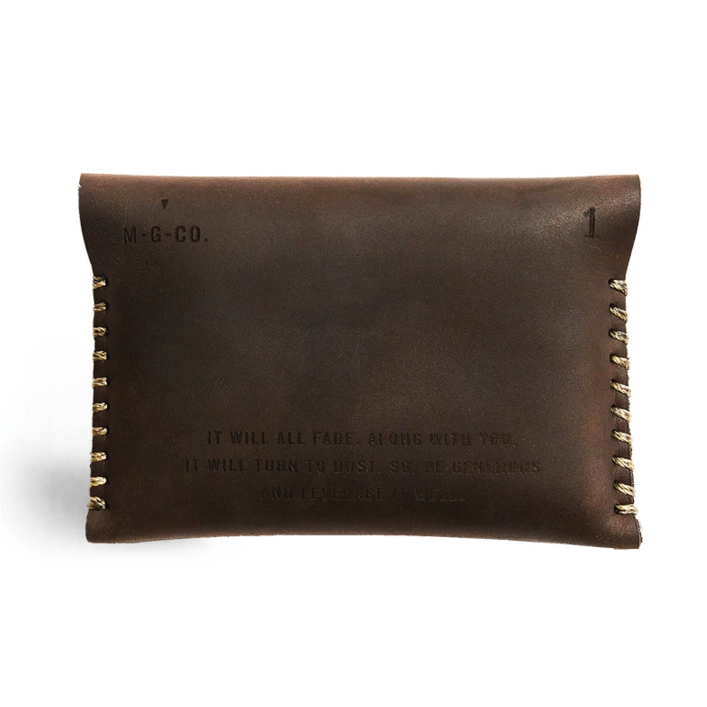 Leather Slim Wallet | Minimalist, Hand Made and Durable