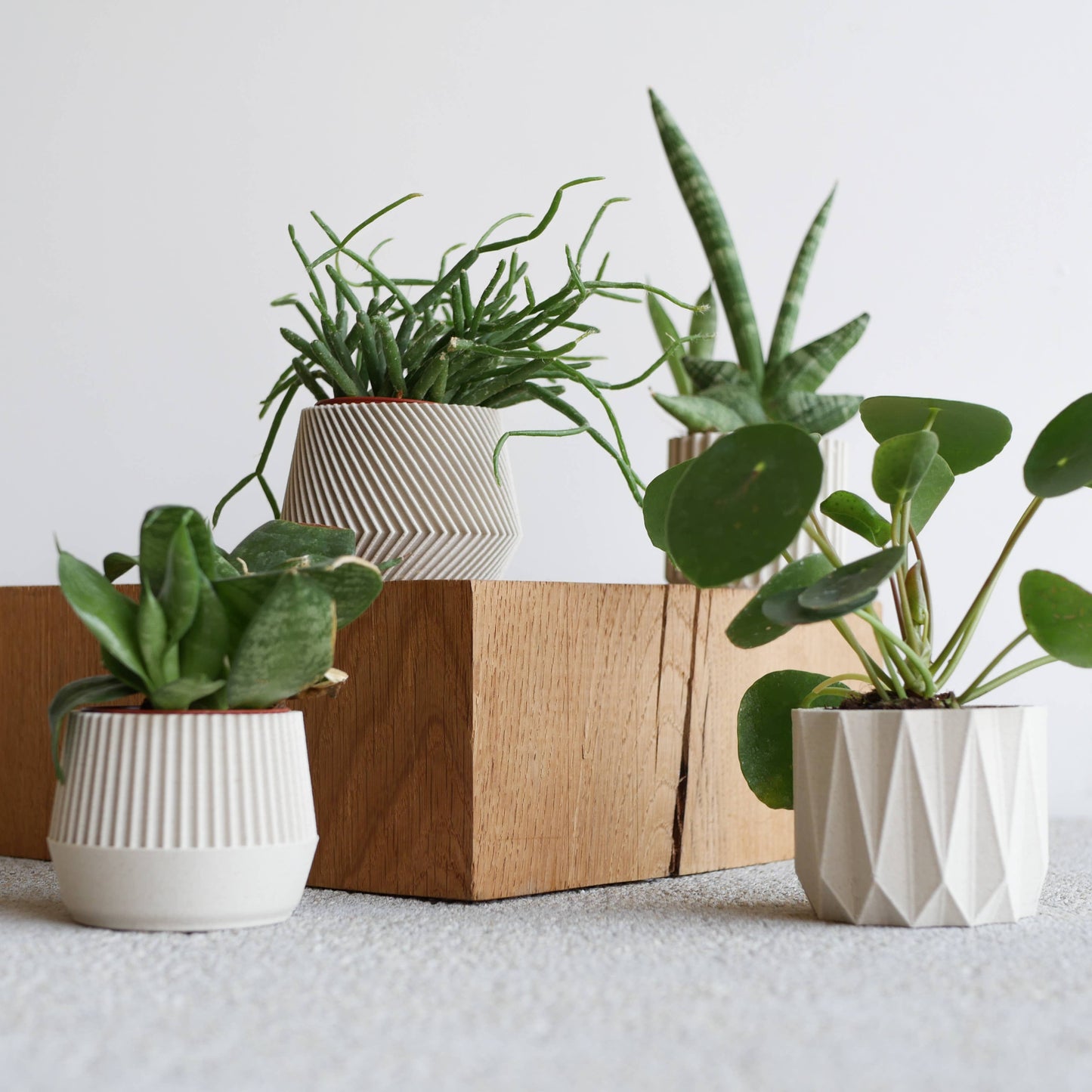 1 indoor Planter – Oslo Origami Kobe Stockholm