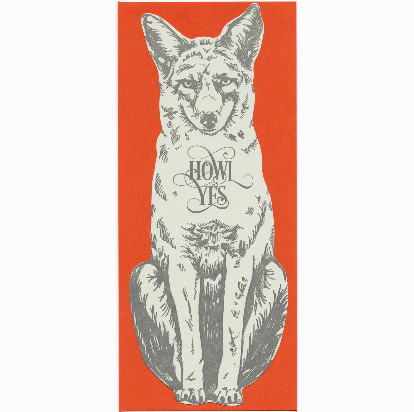 Howl yes grey fox gift card