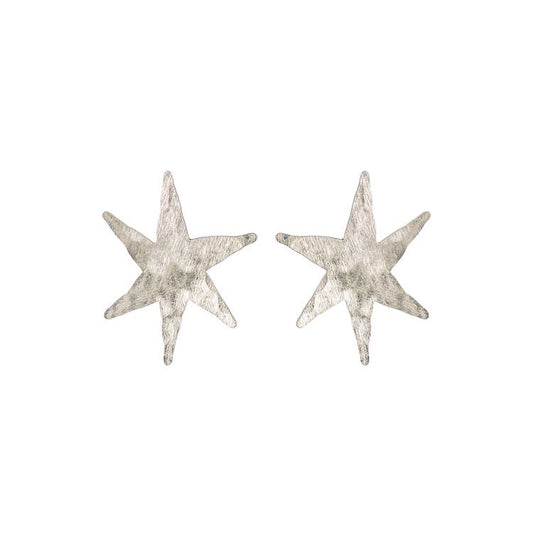 Chrome Starlet Studs