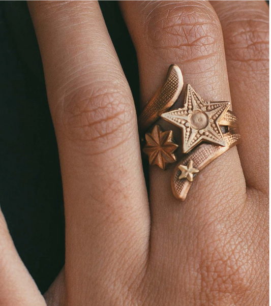 Gold Starry Ring