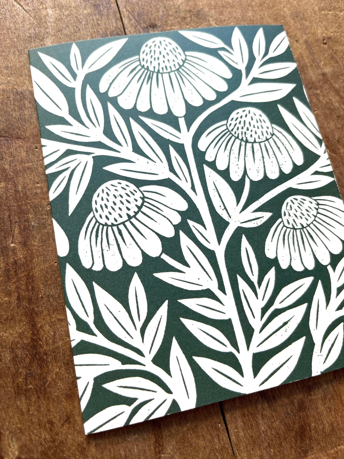 Echinacea Blank Greeting Card