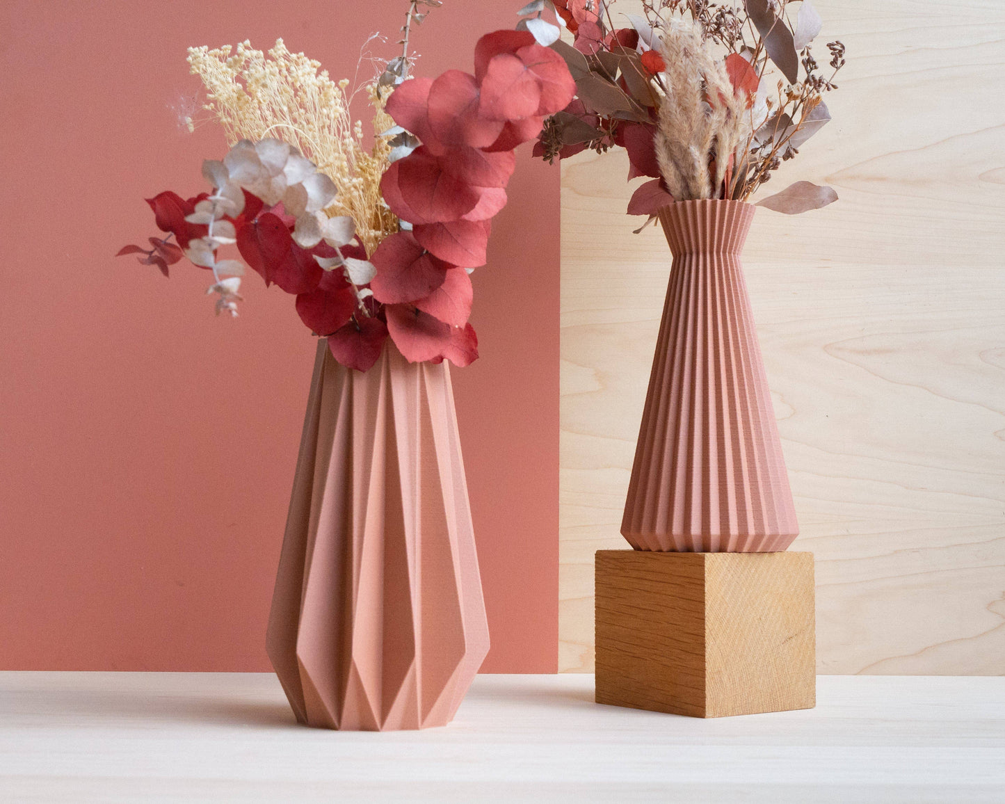 Origami Vase - Perfect for dried flowers