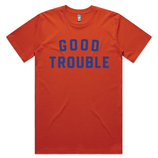 Good Trouble - t-shirt (cherry red)