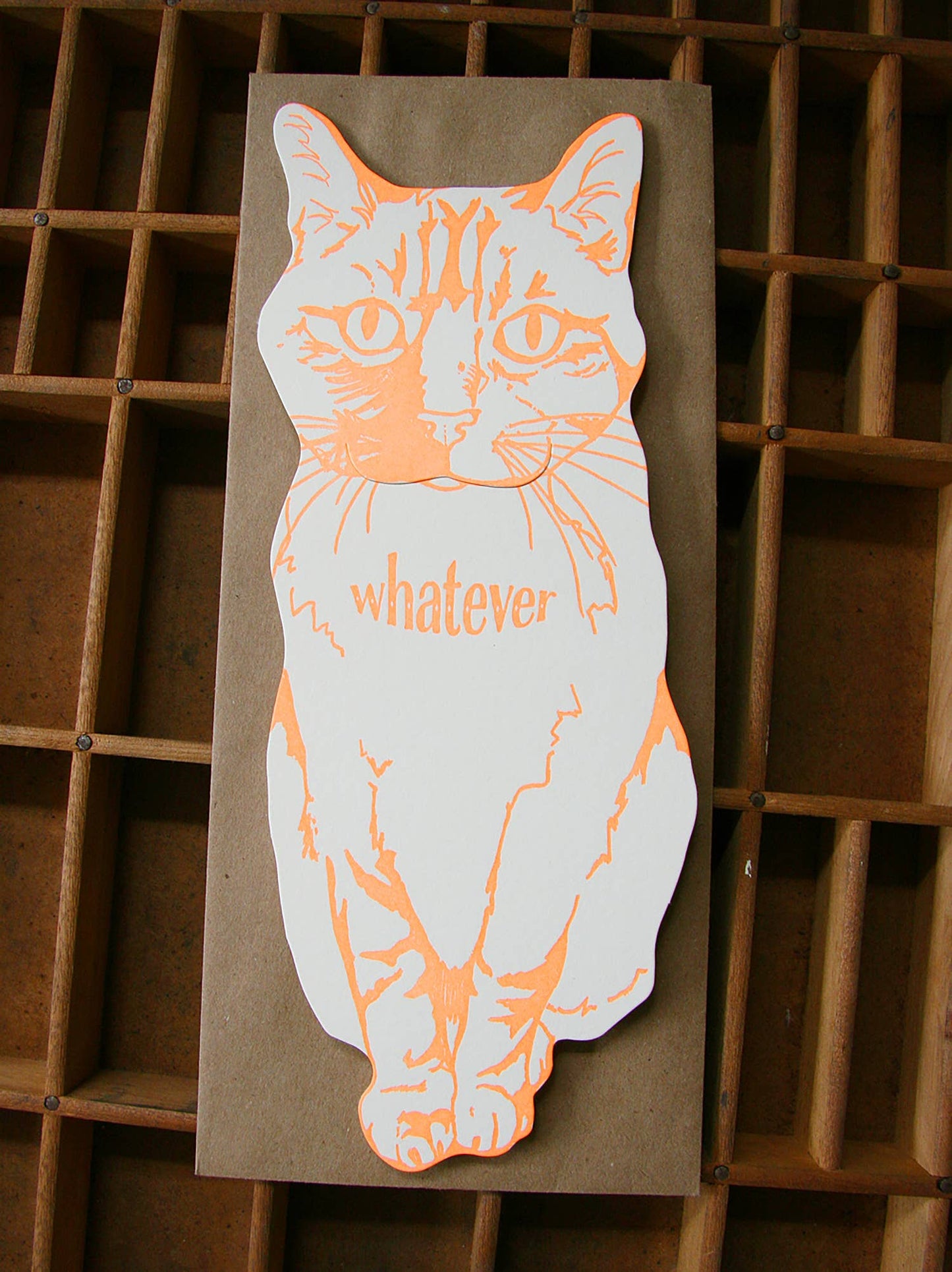 Whatever cat gift card