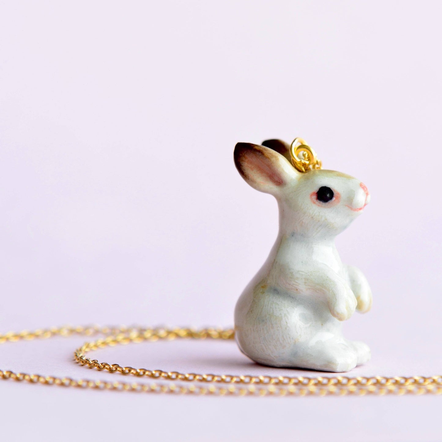 White Rabbit Necklace