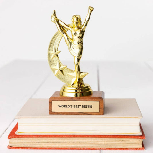 "WORLD'S BEST BESTIE" trophy