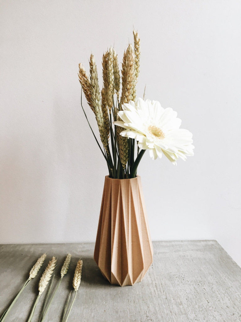 Origami Vase - Perfect for dried flowers