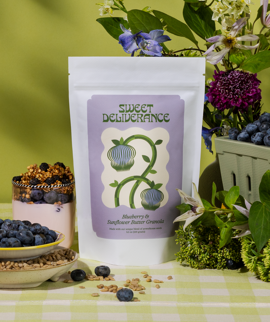 Blueberry & Sunflower Butter Granola 9.5oz bag