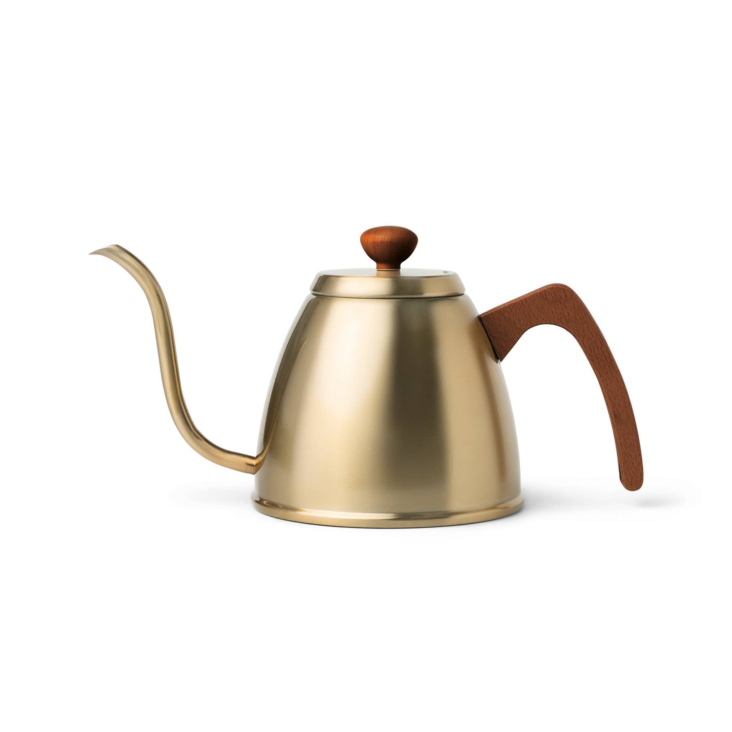 Stainless Steel Gooseneck Kettle - Brass